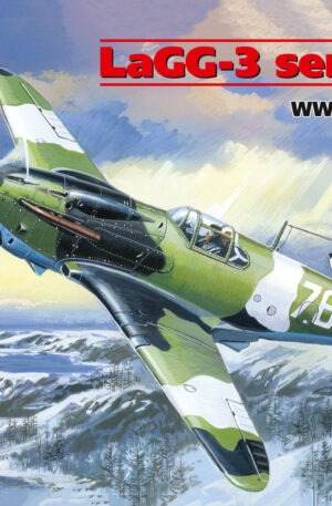 LaGG-3 series 1-4 Soviet Fighter model aircraft kit by ICM
