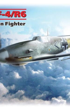 Messerschmitt Bf 109F-4/R6 model aircraft kit