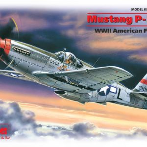 Mustang P-51C model aircraft kit by ICM
