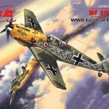 Messerschmitt Bf 109E-4 aircraft model kit