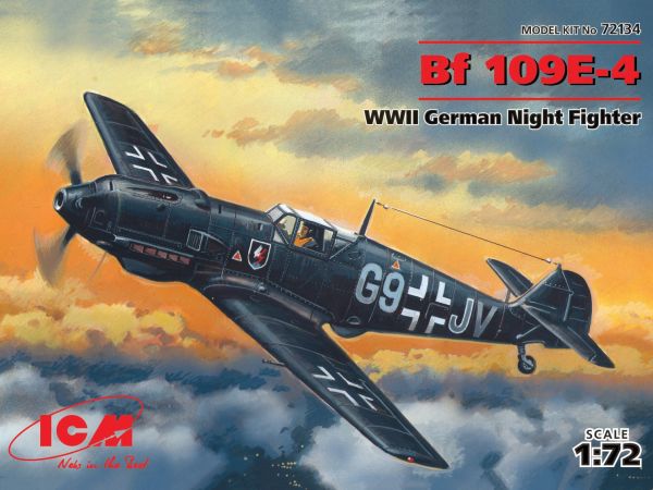 Messerschmitt Bf 109E-4 model aircraft kit