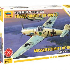 Messerschmitt Bf=109 F2 7302 German fighter by ZVEZDA