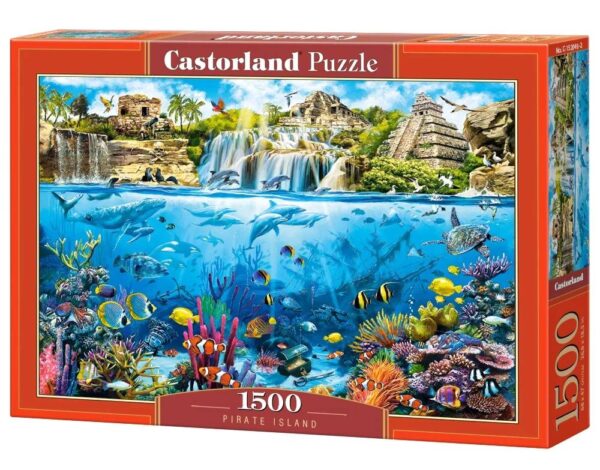 Pirate Island 1500 piece puzzle boxed