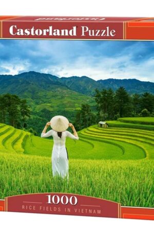 Rice Fields in Vietnam 1000 piece puzzle