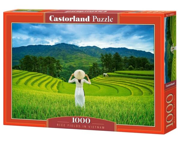 Rice Fields in Vietnam 1000 piece puzzle
