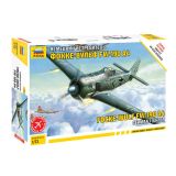 Focke-Wulf FW-190 A4 German fighter model aircraft kit by Zvezda