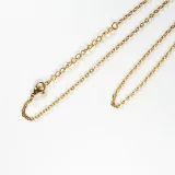 Necklace Chain Stainless Gold 276