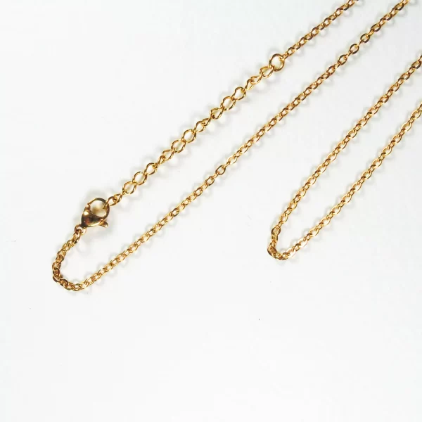 Necklace Chain Stainless Gold 276