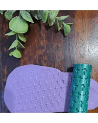 Clay Texture Roller – Cross Embossed R058