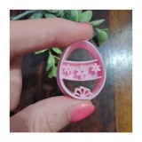 Cutter - Lined Flower Egg EC240