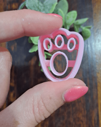 Polymer Clay Cutter – Bunny Paw EC244