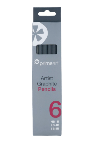 Prime Art Artist Graphite Pencils 6s