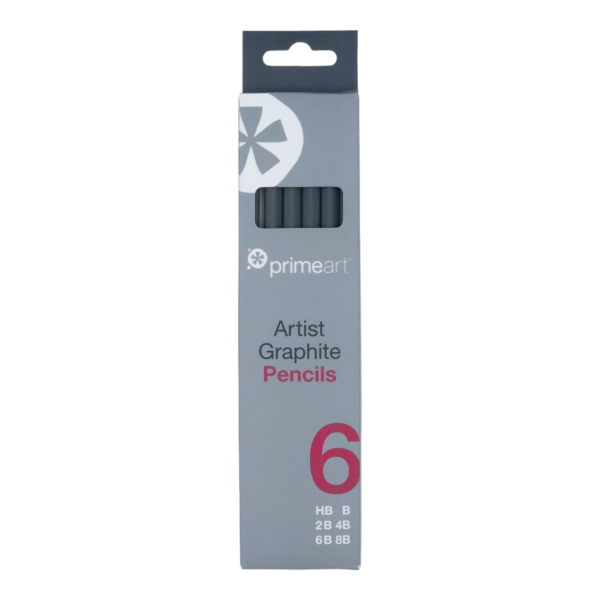 Prime Art Artist Graphite Pencils 6s