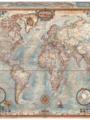 Historic World Map 4000 Piece puzzle Educa