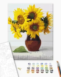 Sunflowers – Paint by Numbers