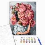 In A Cloud of Peonies – Paint by Numbers