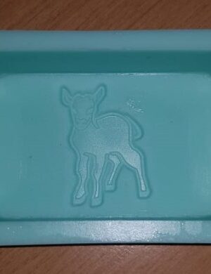 Silicone soap mould goat