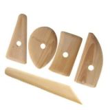 Wooden Potters Ribs 5pce Artmate