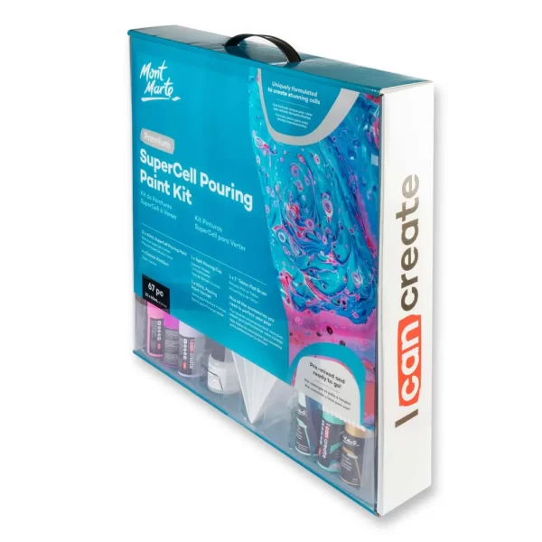 Mont Marte SuperCell Pouring Paint Kit product image