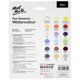 Mont Marte Two Seasons Watercolour Set Product Backside