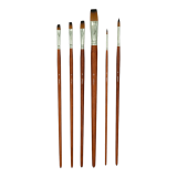 Prime Art Artist Brush Set 6 piece brushes