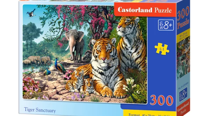 Tiger Sanctuary Castorland Puzzle Box 1