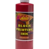 Red Dala block printing ink