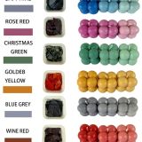 candle dye chips swatches