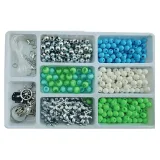 Beads Kit Blue and Green colours