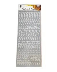 Peel Off ABC 123288 Stickers