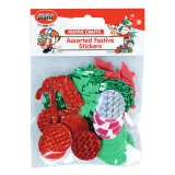 Assorted Festive stickers Crazy Crafts