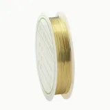 Beading Wire Gold 0.6mm