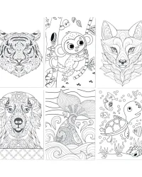 Animals – Colour by Numbers