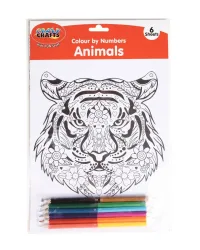 Animals – Colour by Numbers