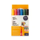 Glass Markers (6 Piece) by Mont Marte