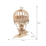 Hot air balloon measurements