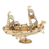Robotime 3D Wooden Puzzle - Japanese Diplomatic Ship