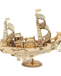 Japanese Diplomatic Ship 3D Wooden Puzzle