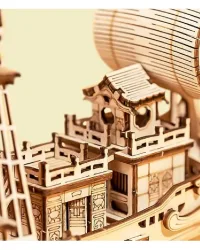 Japanese Diplomatic Ship 3D Wooden Puzzle