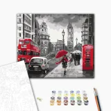 Rainy London – Boxed – Paint by Numbers