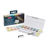 Derwent Metallic Paint Pans boxed and unboxed