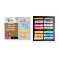 Extra Soft Oil Pastels Macaron Hues – 26pc – Mont Marte