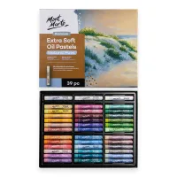 Extra Soft Oil Pastels Natural Hues – 26pc – Mont Marte
