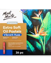 Extra Soft Oil Pastels Vibrant – 26pc – Mont Marte