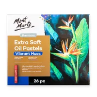 Extra Soft Oil Pastels Vibrant – 26pc – Mont Marte