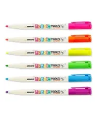 Fabric Marker Set (6 Piece) Fluorescent – Mungyo