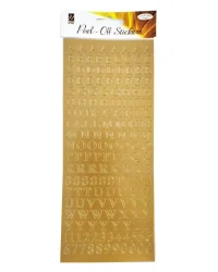 Peel Off ABC 127002 Stickers