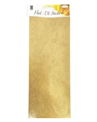 Peel Off Butterfly 127041 – Gold Stickers