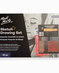 Sketch Drawing Set – 30pc – Mont Marte