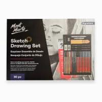 Sketch Drawing Set – 30pc – Mont Marte